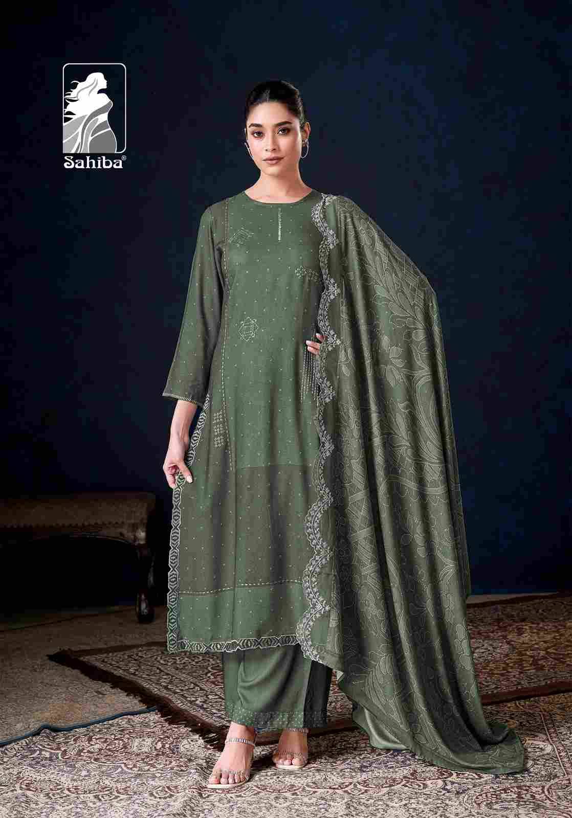 Zimal By Sahiba Fabrics Beautiful Festive Suits Colorful Stylish Fancy Casual Wear & Ethnic Wear Pure Pashmina Print Dresses At Wholesale Price