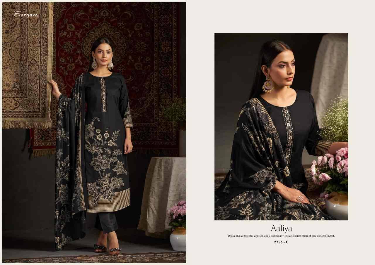 Aaliya Vol-2 By Sargam Prints 2753-A To 2753-D Series Beautiful Festive Suits Stylish Fancy Colorful Casual Wear & Ethnic Wear Pure Viscose Pashmina Dresses At Wholesale Price