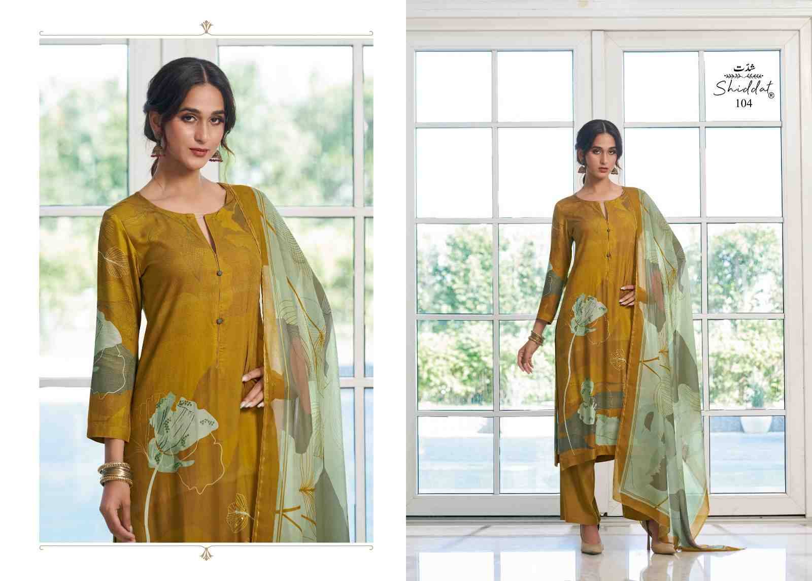Zion By Shiddat 101 To 108 Series Designer Stylish Fancy Colorful Beautiful Party Wear & Ethnic Wear Collection Pure Pashmina Dresses At Wholesale Price