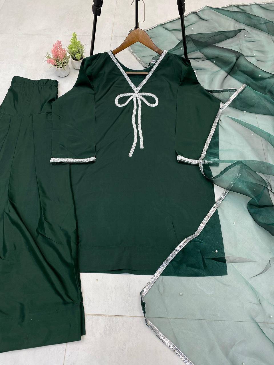 Le-1955 By Fashid Wholesale 01 To 04 Series Beautiful Colorful Fancy Wedding Collection Occasional Wear & Party Wear Moss Satin Organza Dresses At Wholesale Price