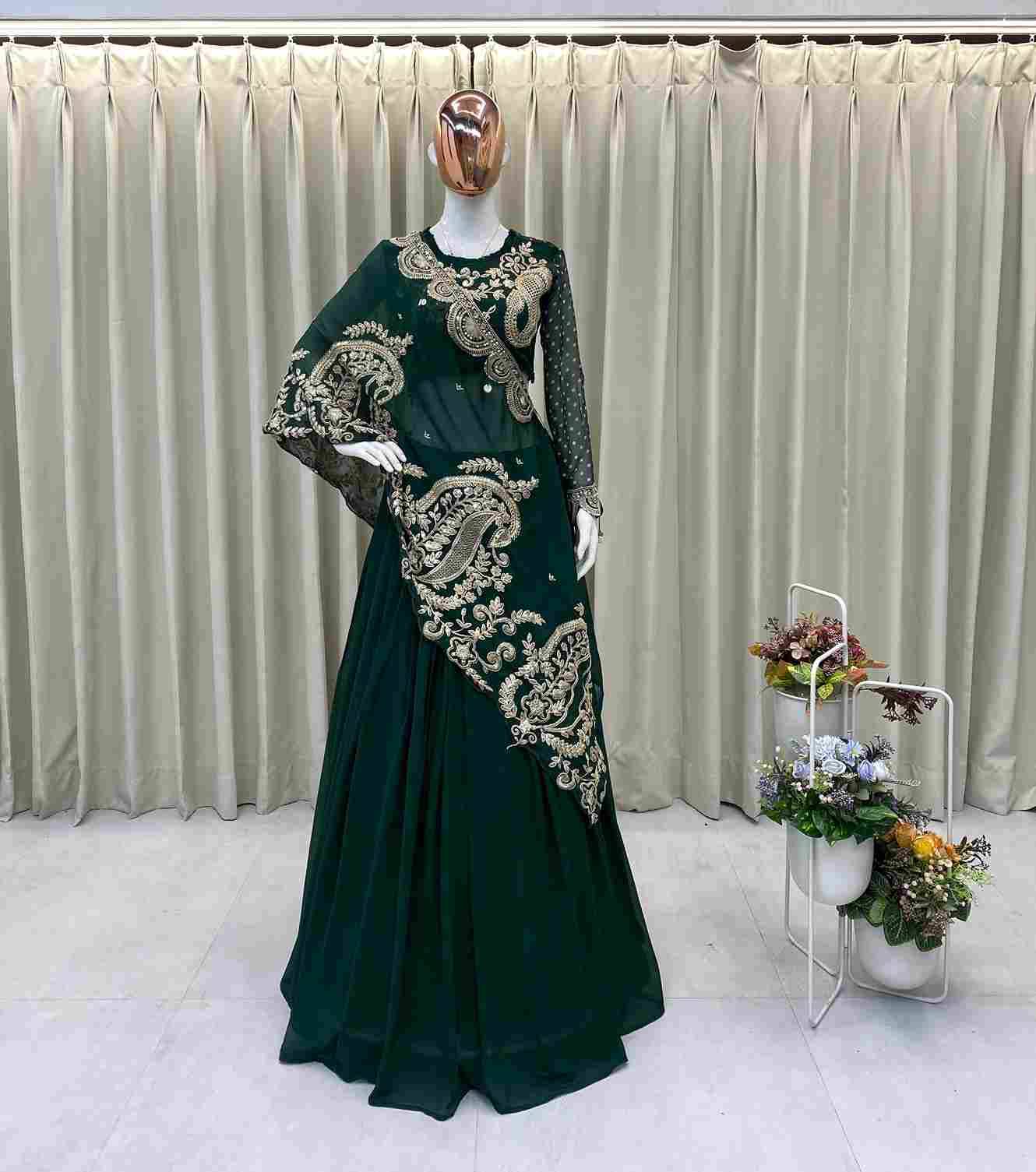 Be-400 By Fashid Wholesale 01 To 02 Series Designer Beautiful Collection Occasional Wear & Party Wear Georgette Embroidered Lehengas At Wholesale Price
