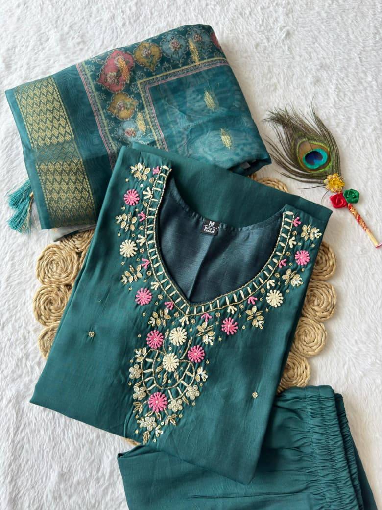 Kr-377 By Fashid Wholesale 01 To 02 Series Beautiful Suits Stylish Fancy Colorful Party Wear & Occasional Wear Roman Silk Dresses At Wholesale Price