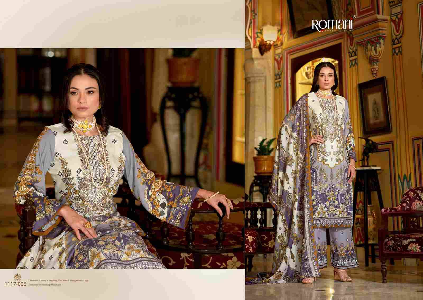 Mahira Vol-4 By Romani 1117-001 To 1117-008 Series Beautiful Festive Suits Stylish Fancy Colorful Casual Wear & Ethnic Wear Soft Cotton Print Dresses At Wholesale Price