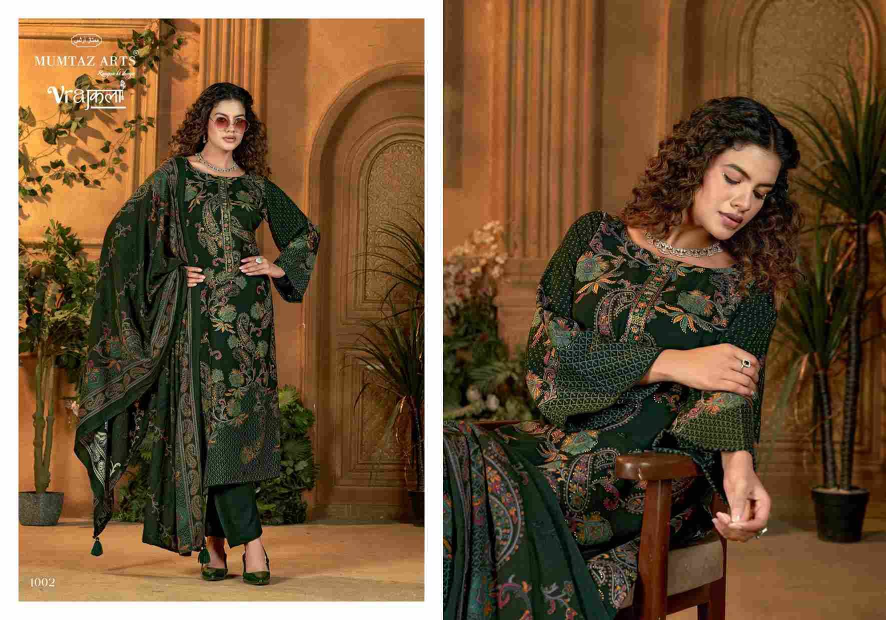 Zaid By Mumtaz Arts 1001 To 1004 Series Beautiful Festive Suits Stylish Fancy Colorful Casual Wear & Ethnic Wear Pure Viscose Pashmina Print Dresses At Wholesale Price