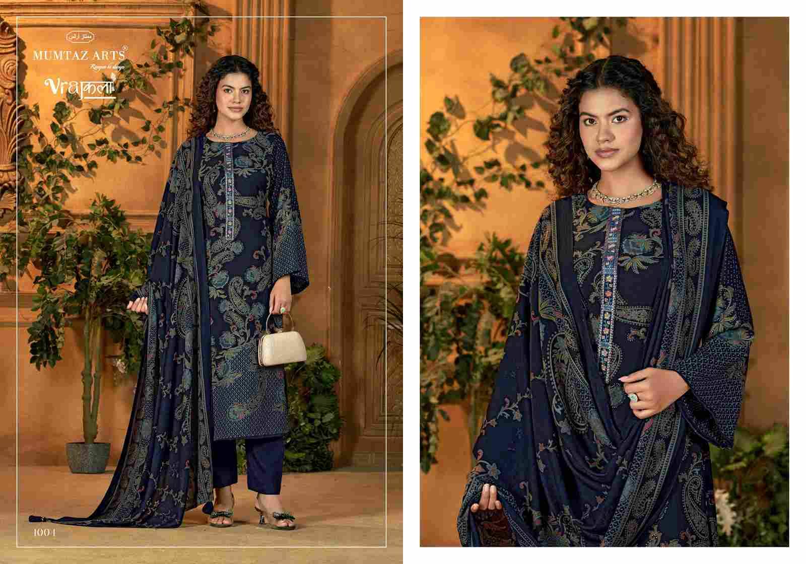 Zaid By Mumtaz Arts 1001 To 1004 Series Beautiful Festive Suits Stylish Fancy Colorful Casual Wear & Ethnic Wear Pure Viscose Pashmina Print Dresses At Wholesale Price