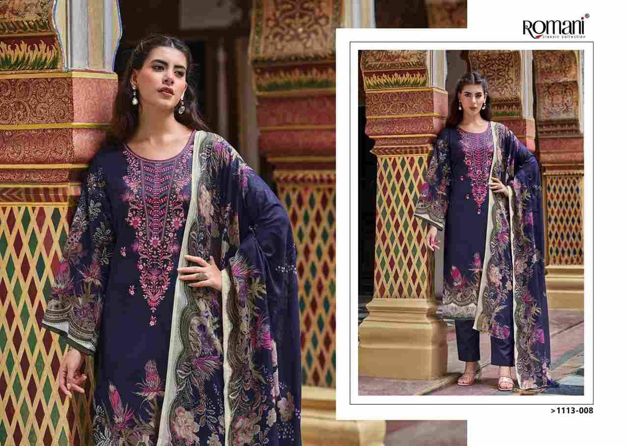 Aarzu Vol-22 By Romani 1113-001 To 1113-008 Series Beautiful Festive Suits Stylish Fancy Colorful Casual Wear & Ethnic Wear Soft Cotton Print Dresses At Wholesale Price
