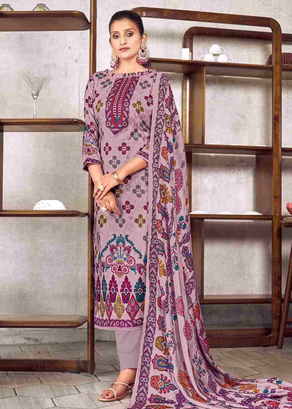 Kalakari By Roli Moli 8001 To 8008 Series Beautiful Stylish Festive Suits Fancy Colorful Casual Wear & Ethnic Wear & Ready To Wear Pashmina Dresses At Wholesale Price