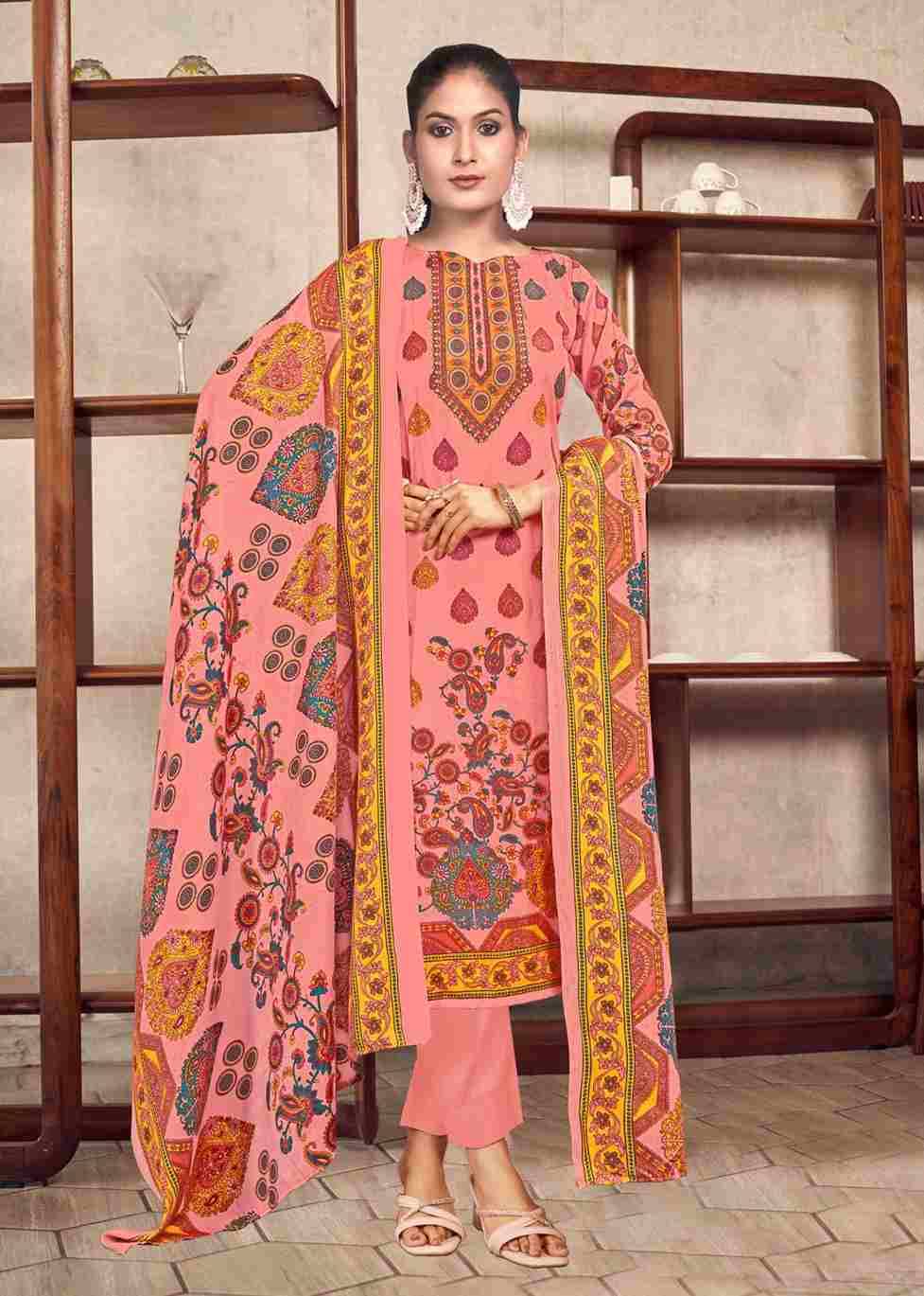 Kalakari By Roli Moli 8001 To 8008 Series Beautiful Stylish Festive Suits Fancy Colorful Casual Wear & Ethnic Wear & Ready To Wear Pashmina Dresses At Wholesale Price
