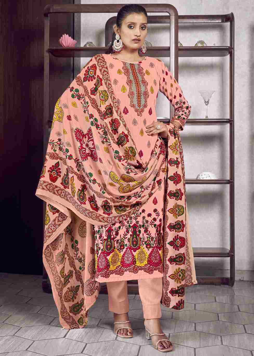 Kalakari By Roli Moli 8001 To 8008 Series Beautiful Stylish Festive Suits Fancy Colorful Casual Wear & Ethnic Wear & Ready To Wear Pashmina Dresses At Wholesale Price