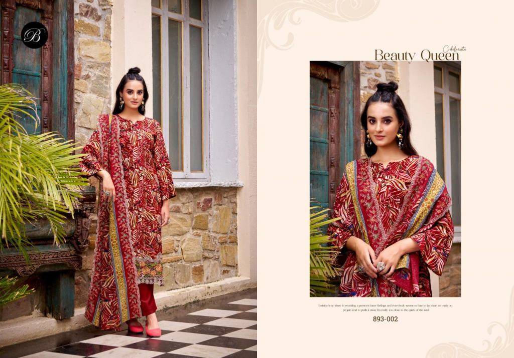 Abhira By Belliza 893-001 To 893-006 Series Beautiful Festive Suits Stylish Fancy Colorful Casual Wear & Ethnic Wear Pure Cotton Print Dresses At Wholesale Price