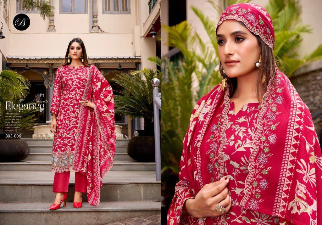 Abhira By Belliza 893-001 To 893-006 Series Beautiful Festive Suits Stylish Fancy Colorful Casual Wear & Ethnic Wear Pure Cotton Print Dresses At Wholesale Price