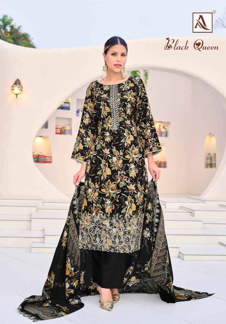 Black Queen By Alok Suit 2080-902-001 To 2080-902-006 Series Beautiful Festive Suits Stylish Fancy Colorful Casual Wear & Ethnic Wear Pure Viscose Rayon Print Dresses At Wholesale Price