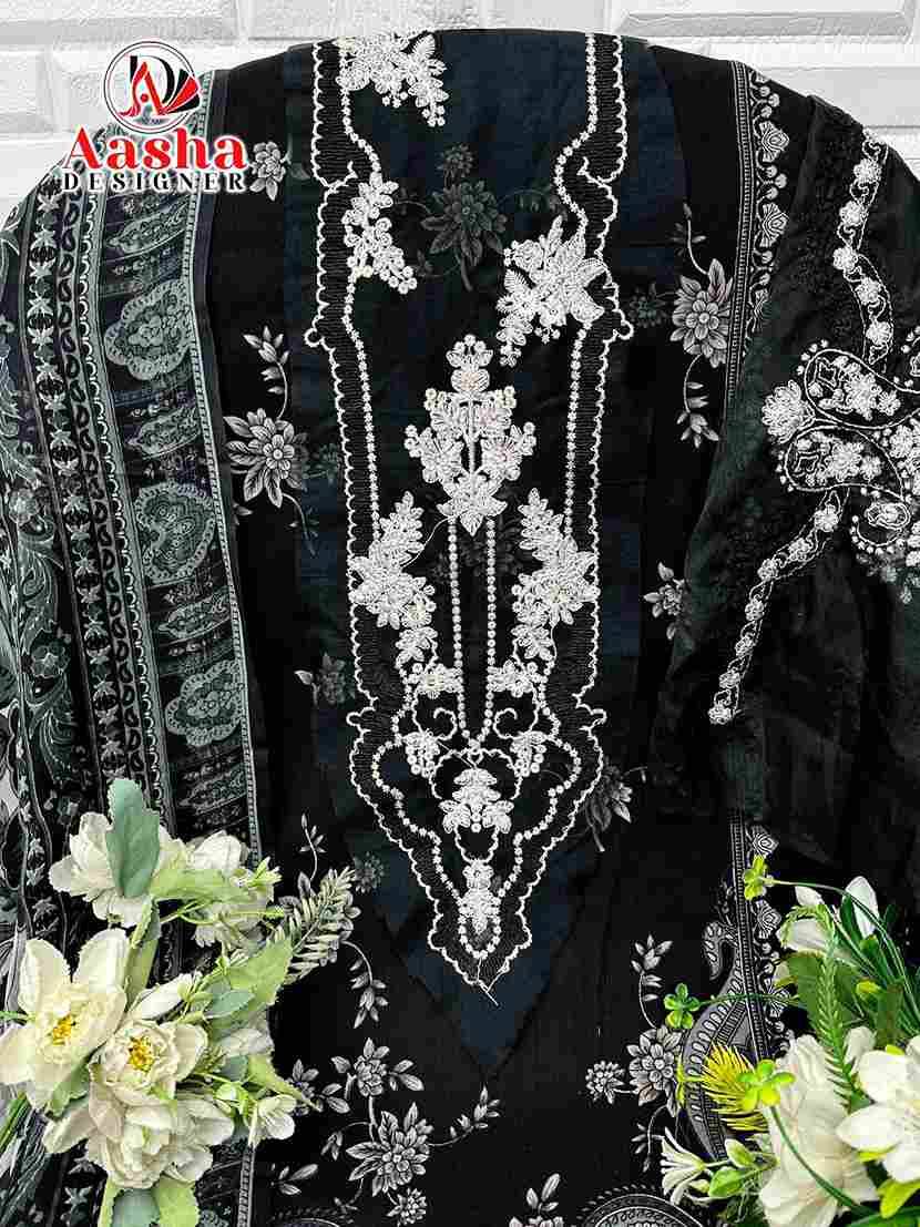 Aasha Hit Design 1006 By Aasha Designer Wholesale Designer Pakistani Suits Collection Beautiful Stylish Fancy Colorful Party Wear & Occasional Wear Pure Cotton Dresses At Wholesale Price