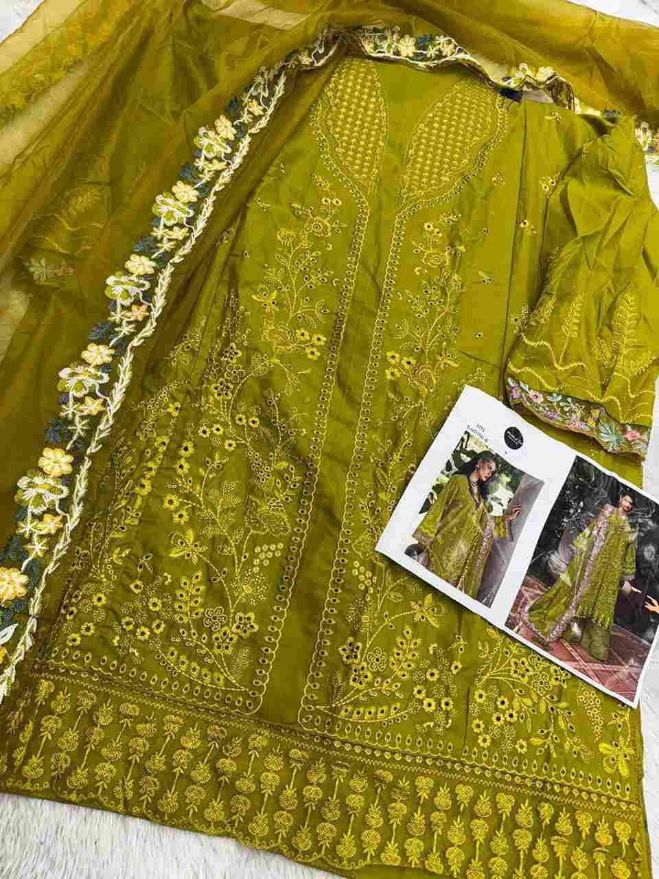 Mehboob Tex Hit Design 1741 By Mehboob Tex Designer Pakistani Suits Collection Beautiful Stylish Fancy Colorful Party Wear & Ethnic Wear Pure Viscose With Pure Cotton With Embroidery Dresses At Wholesale Price