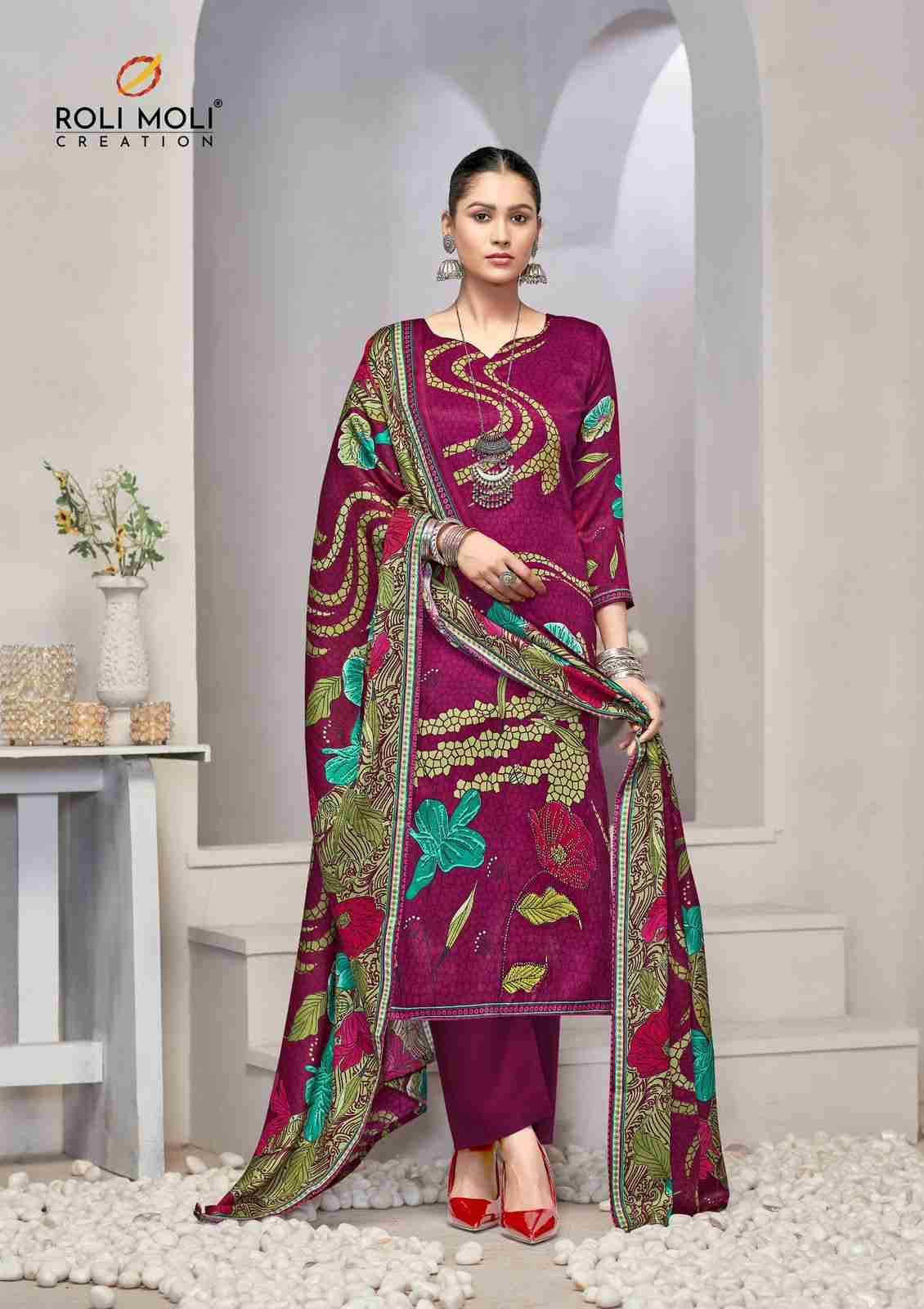 Ishara By Roli Moli 1001 To 1008 Series Beautiful Stylish Festive Suits Fancy Colorful Casual Wear & Ethnic Wear & Ready To Wear Pashmina Dresses At Wholesale Price