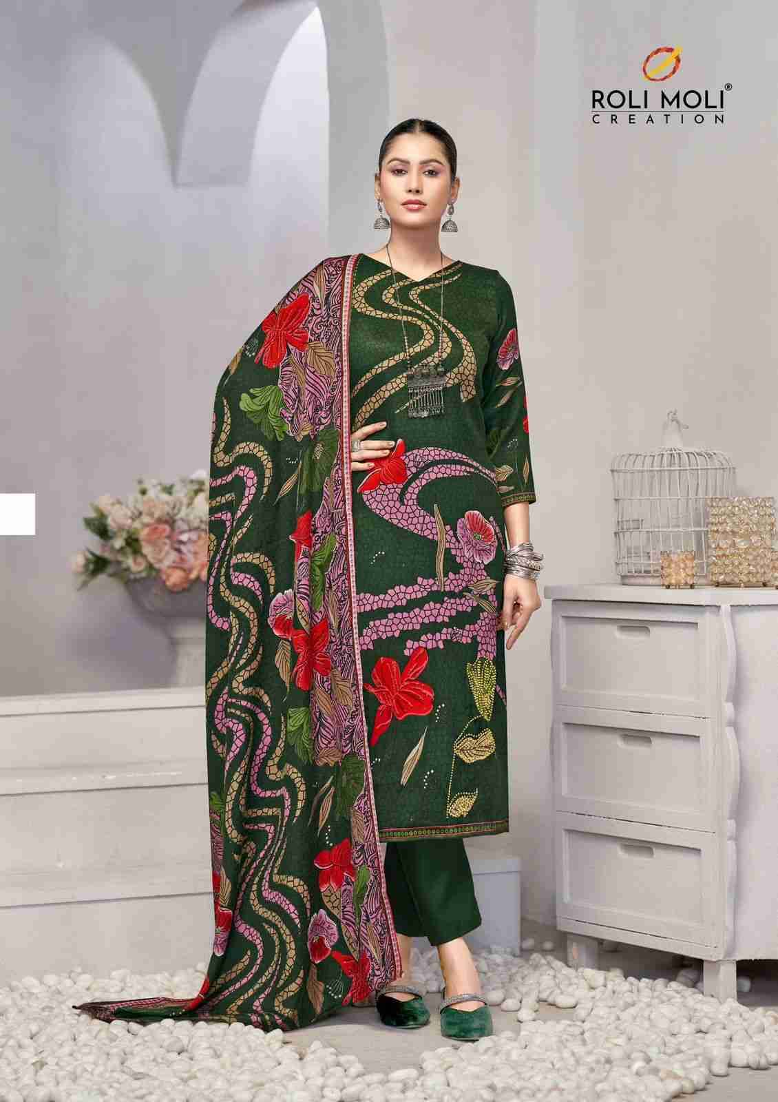 Ishara By Roli Moli 1001 To 1008 Series Beautiful Stylish Festive Suits Fancy Colorful Casual Wear & Ethnic Wear & Ready To Wear Pashmina Dresses At Wholesale Price