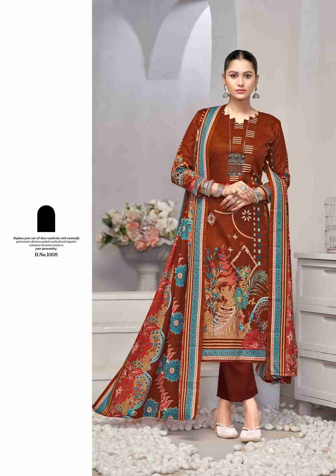 Ishara By Roli Moli 1001 To 1008 Series Beautiful Stylish Festive Suits Fancy Colorful Casual Wear & Ethnic Wear & Ready To Wear Pashmina Dresses At Wholesale Price