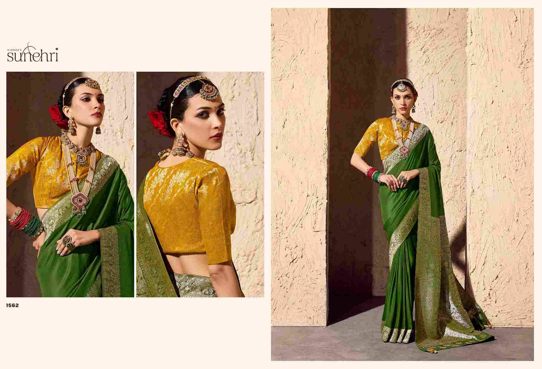 Indri By Kimora 1561 To 1571 Series Indian Traditional Wear Collection Beautiful Stylish Fancy Colorful Party Wear & Occasional Wear Pure Georgette Sarees At Wholesale Price