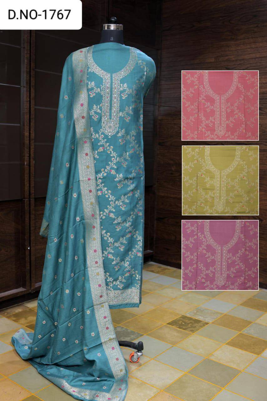 Shivaay By Fashid Wholesale Series Beautiful Festive Suits Colorful Stylish Fancy Casual Wear & Ethnic Wear Pure Viscose Pashmina Jacquard Dresses At Wholesale Price