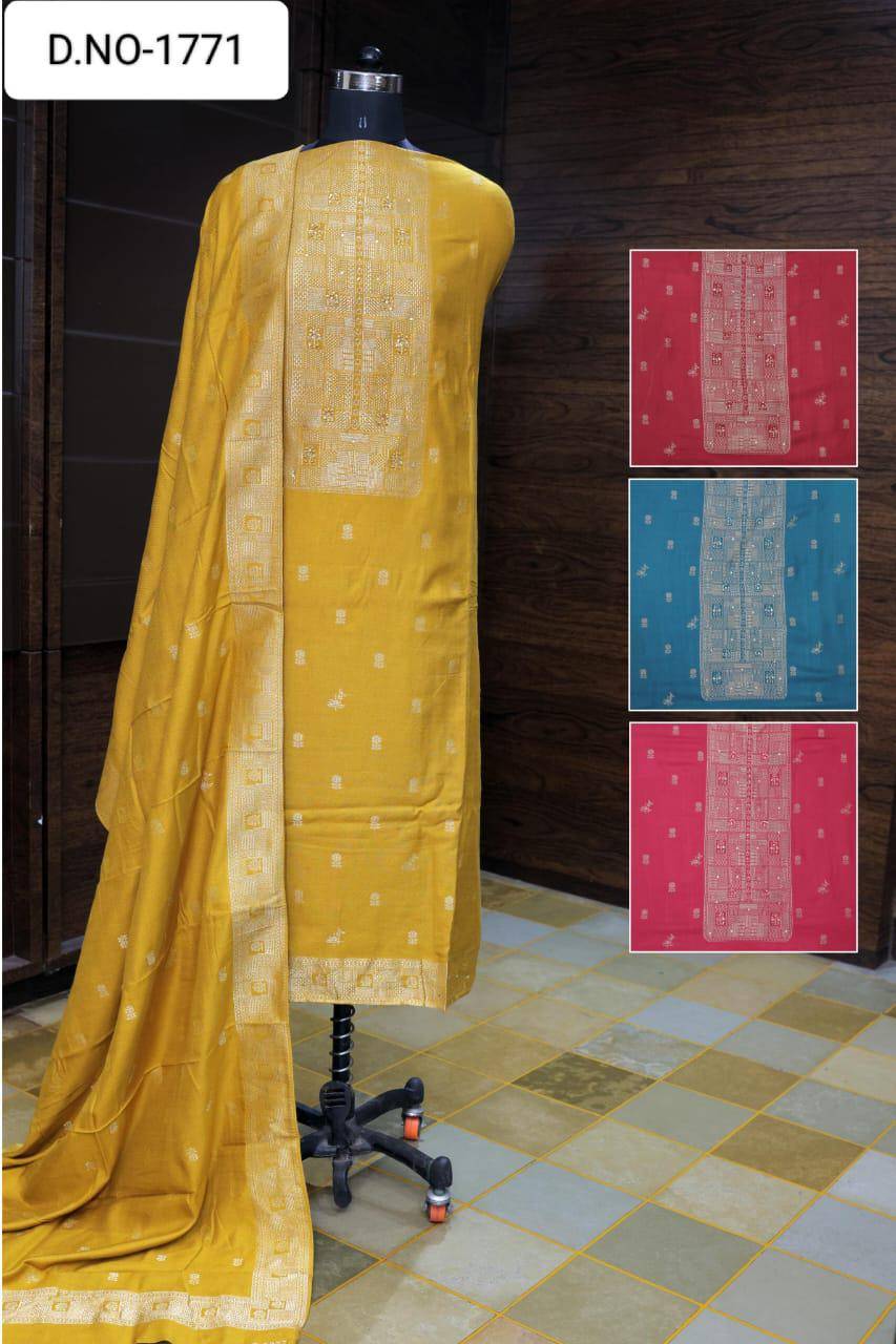 Shivaay By Fashid Wholesale Series Beautiful Festive Suits Colorful Stylish Fancy Casual Wear & Ethnic Wear Pure Viscose Pashmina Jacquard Dresses At Wholesale Price