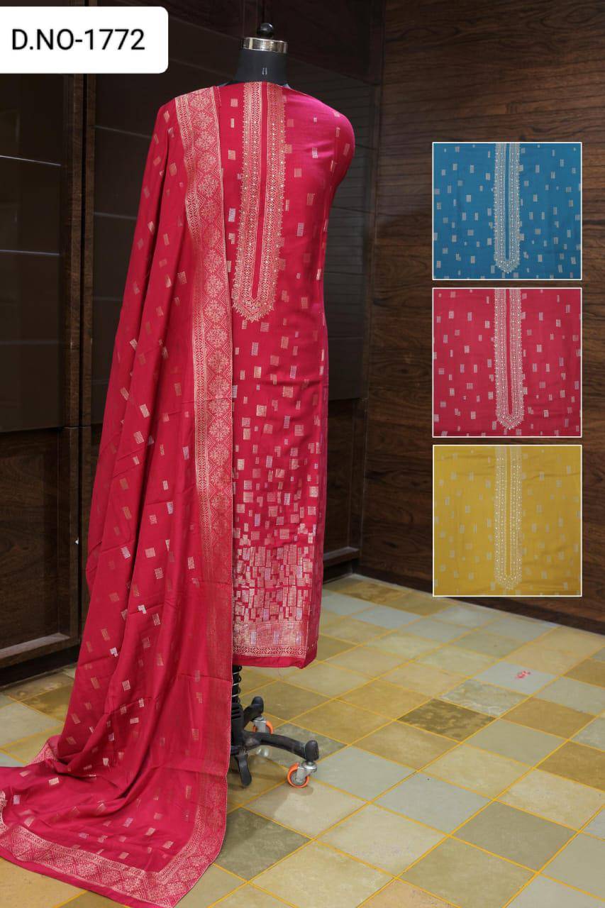 Shivaay By Fashid Wholesale Series Beautiful Festive Suits Colorful Stylish Fancy Casual Wear & Ethnic Wear Pure Viscose Pashmina Jacquard Dresses At Wholesale Price