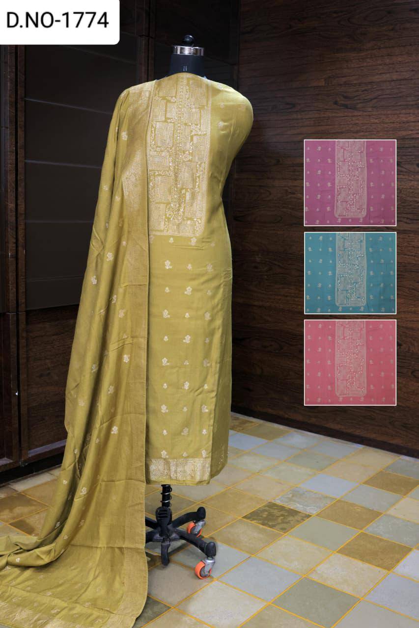 Shivaay By Fashid Wholesale Series Beautiful Festive Suits Colorful Stylish Fancy Casual Wear & Ethnic Wear Pure Viscose Pashmina Jacquard Dresses At Wholesale Price