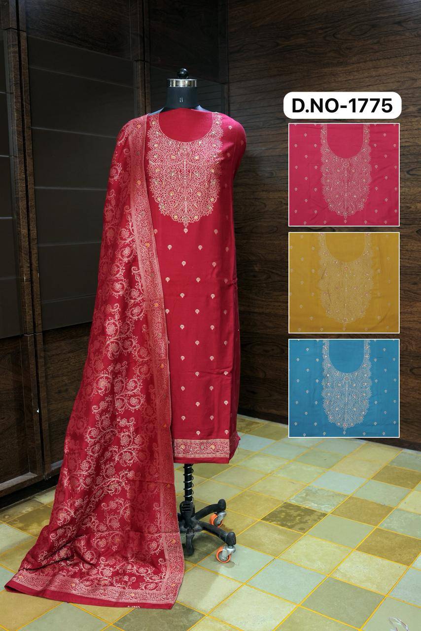 Shivaay By Fashid Wholesale Series Beautiful Festive Suits Colorful Stylish Fancy Casual Wear & Ethnic Wear Pure Viscose Pashmina Jacquard Dresses At Wholesale Price