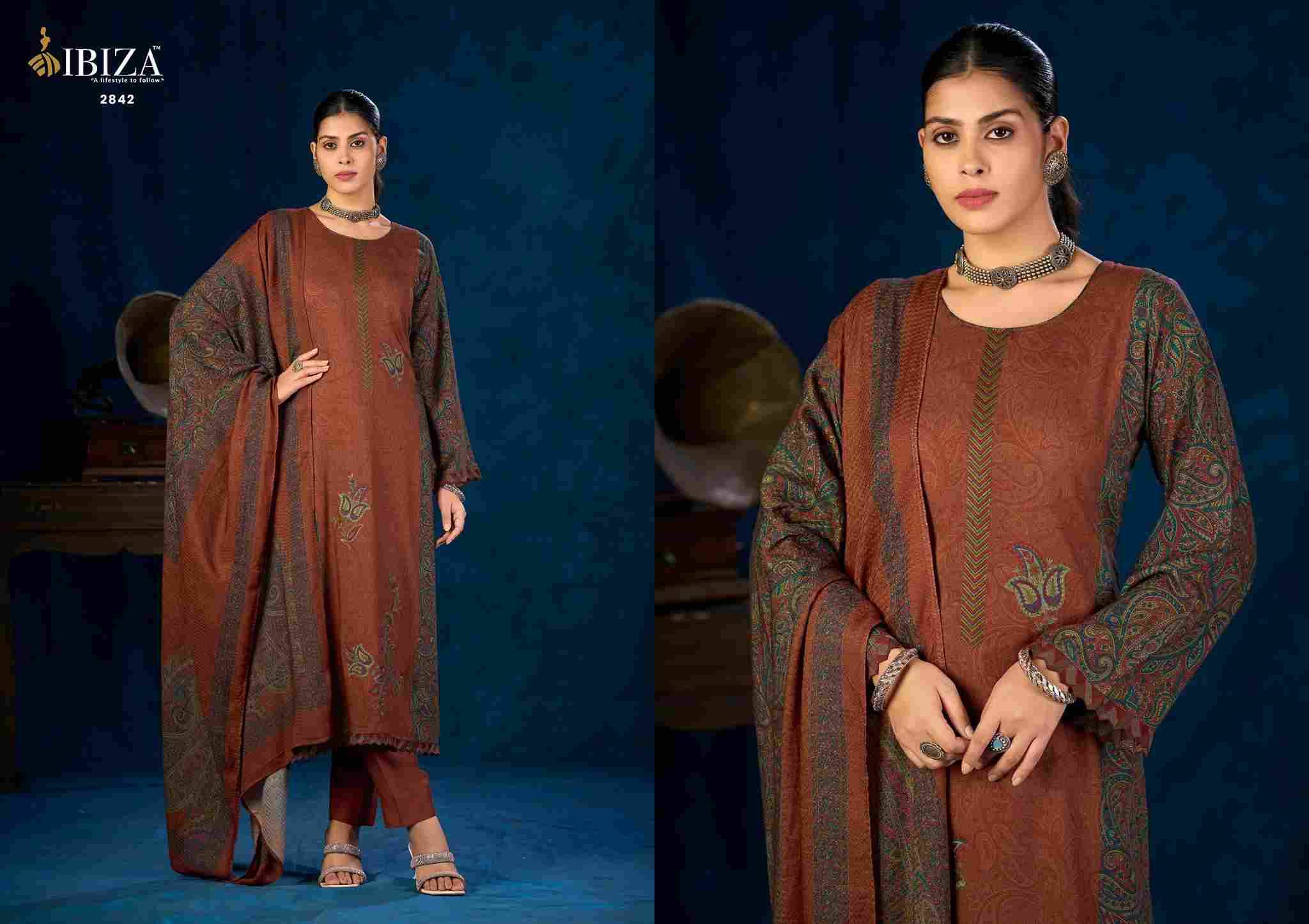 Womade Vol-2 By Ibiza 2841 To 2844 Series Beautiful Festive Suits Colorful Stylish Fancy Casual Wear & Ethnic Wear Pure Viscose Pashmina Dresses At Wholesale Price