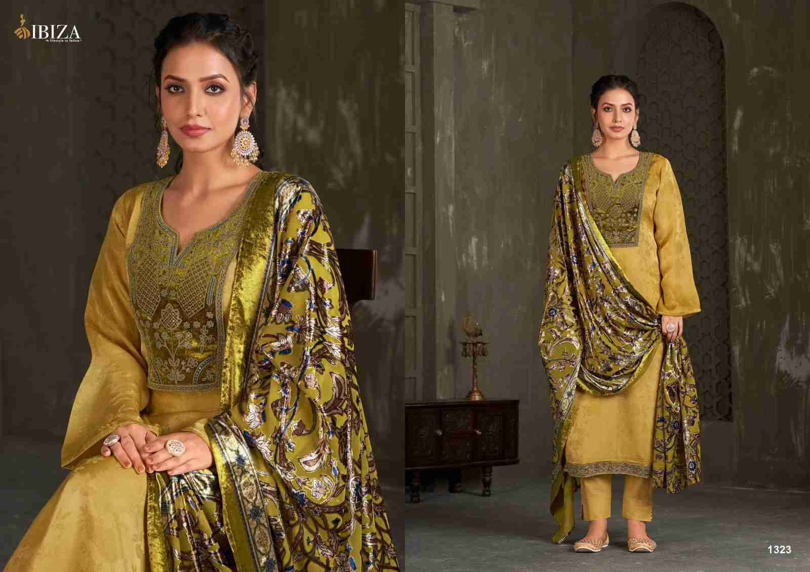 Royal By Ibiza 1321 To 1324 Series Beautiful Festive Suits Colorful Stylish Fancy Casual Wear & Ethnic Wear Morocco Pure Silk Dresses At Wholesale Price