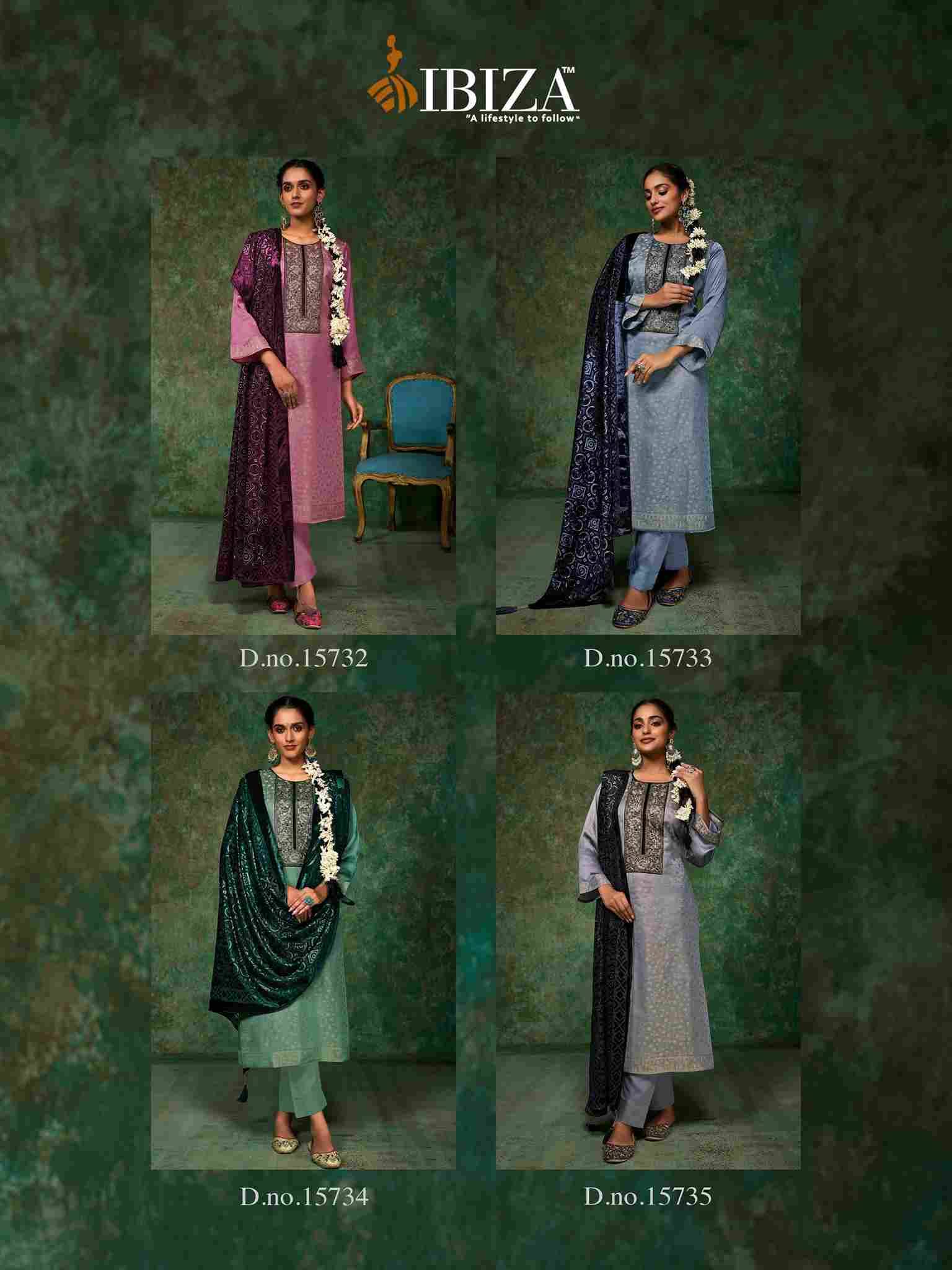 Pinara By Ibiza 15732 To 15735 Series Beautiful Festive Suits Colorful Stylish Fancy Casual Wear & Ethnic Wear Morocco Pure Silk Dresses At Wholesale Price
