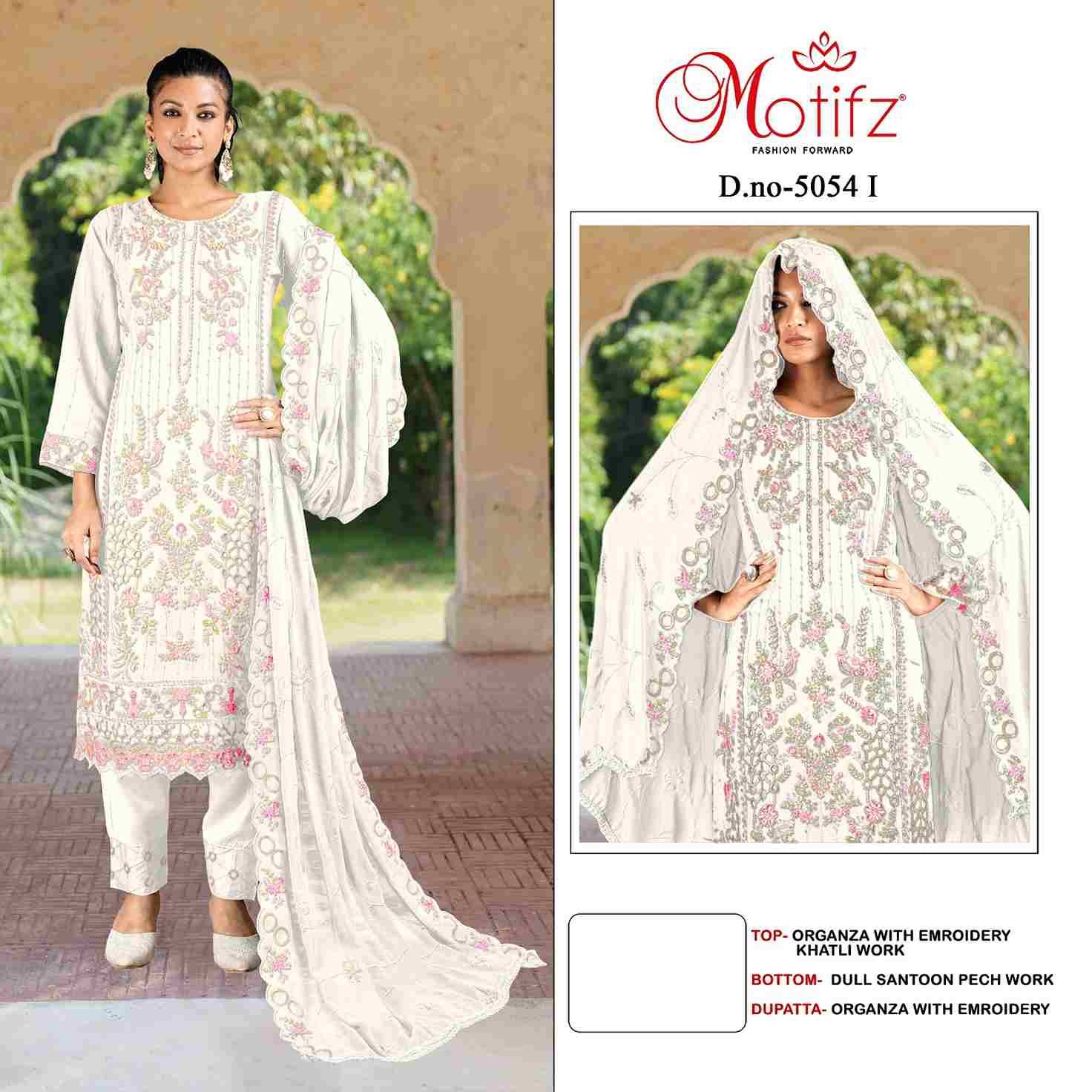 Motifz Hit Design 5054 Vol-2 Colours By Motifz 5054-F To 5054-K Series Beautiful Pakistani Suits Colorful Stylish Fancy Casual Wear & Ethnic Wear Organza Dresses At Wholesale Price