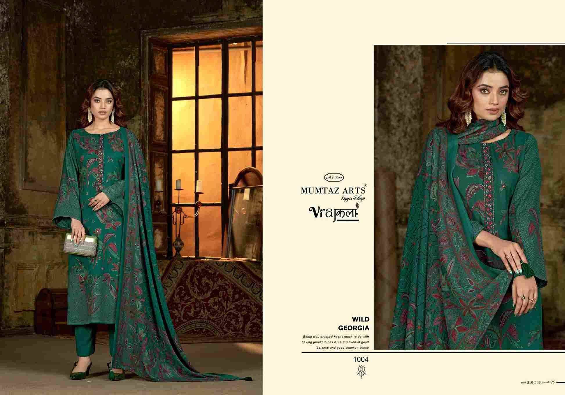 Zarrak By Mumtaz Arts 1001 To 1004 Series Beautiful Festive Suits Stylish Fancy Colorful Casual Wear & Ethnic Wear Pure Viscose Pashmina Print Dresses At Wholesale Price
