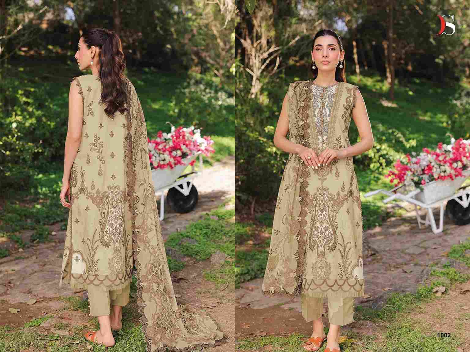 Jade Bliss Lawn-25 Vol-2 By Deepsy Suits 1001 To 1006 Series Designer Pakistani Suits Beautiful Stylish Fancy Colorful Party Wear & Occasional Wear Pure Cotton Dresses At Wholesale Price