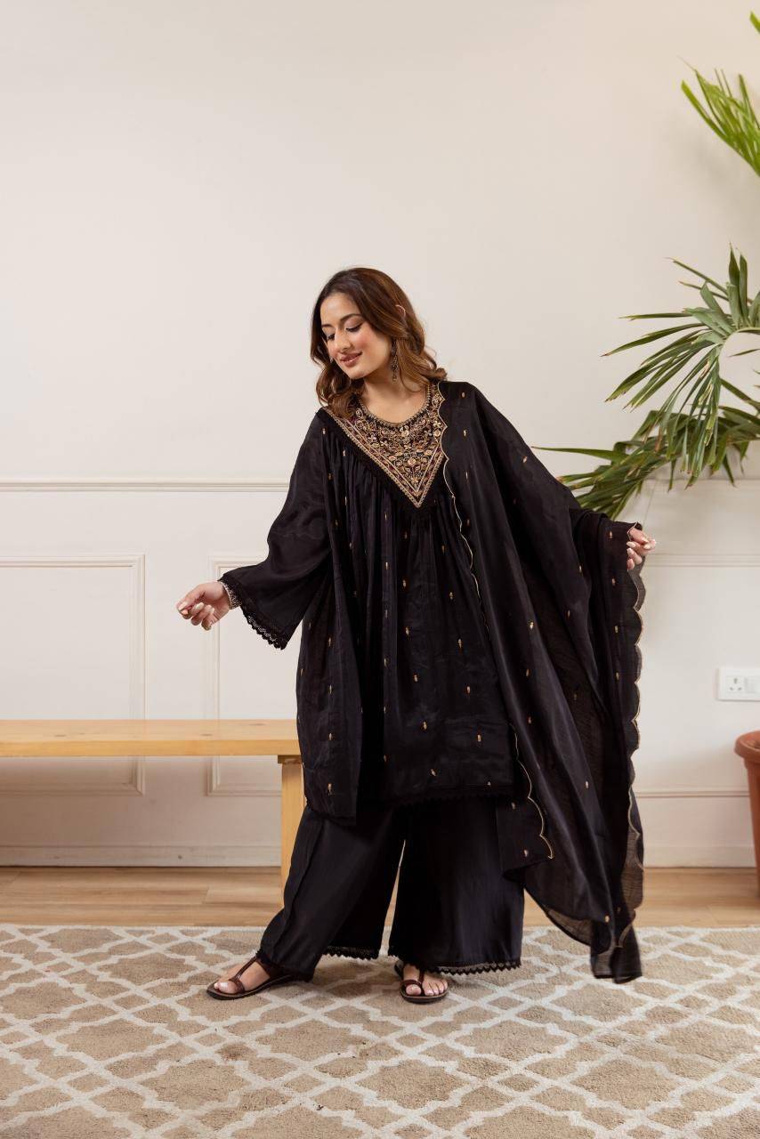 K-419 Vol-2 By Fashid Wholesale 01 To 03 Series Beautiful Suits Stylish Fancy Colorful Party Wear & Occasional Wear Mal Chanderi Dresses At Wholesale Price