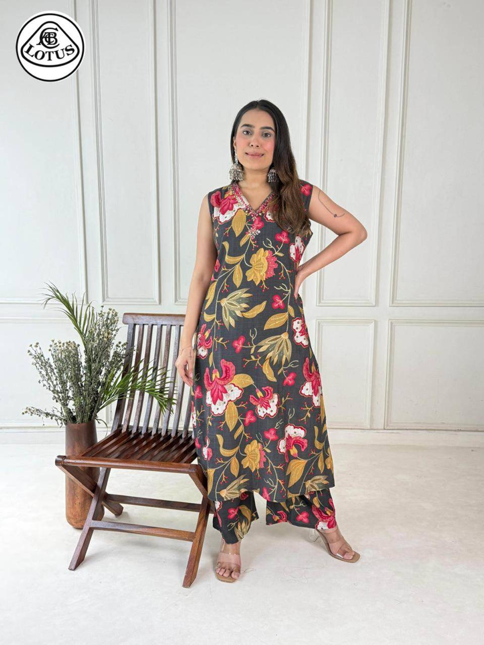 K-426 By Fashid Wholesale 01 To 19 Series Beautiful Suits Stylish Fancy Colorful Party Wear & Occasional Wear Vertican Print Co-Ord At Wholesale Price