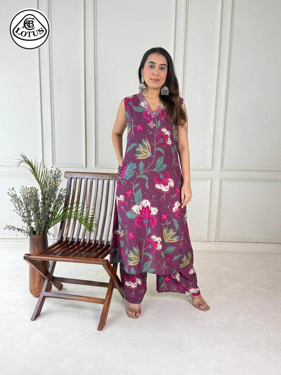 K-426 By Fashid Wholesale 01 To 19 Series Beautiful Suits Stylish Fancy Colorful Party Wear & Occasional Wear Vertican Print Co-Ord At Wholesale Price