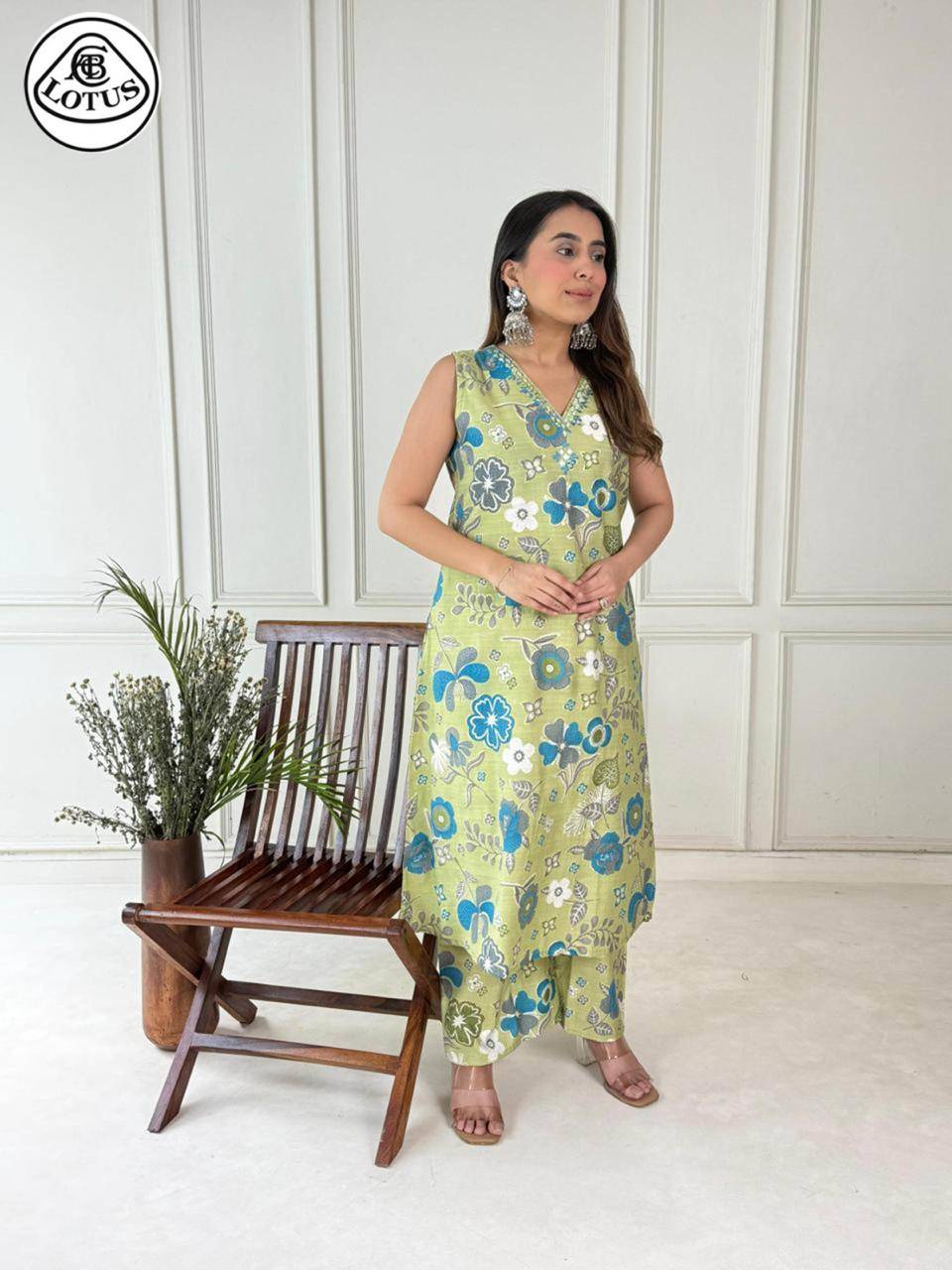 K-426 By Fashid Wholesale 01 To 19 Series Beautiful Suits Stylish Fancy Colorful Party Wear & Occasional Wear Vertican Print Co-Ord At Wholesale Price