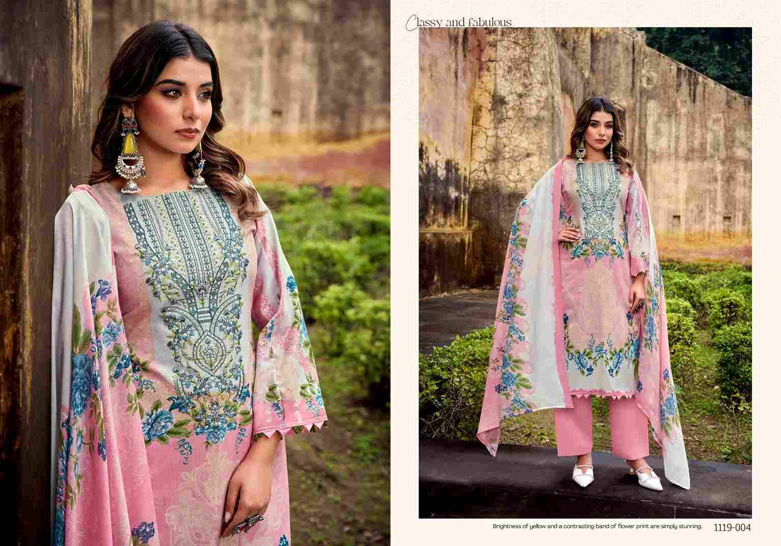 Needle Wonder Vol-4 By Romani 1119-001 To 1119-008 Series Beautiful Festive Suits Stylish Fancy Colorful Casual Wear & Ethnic Wear Soft Cotton Print Dresses At Wholesale Price