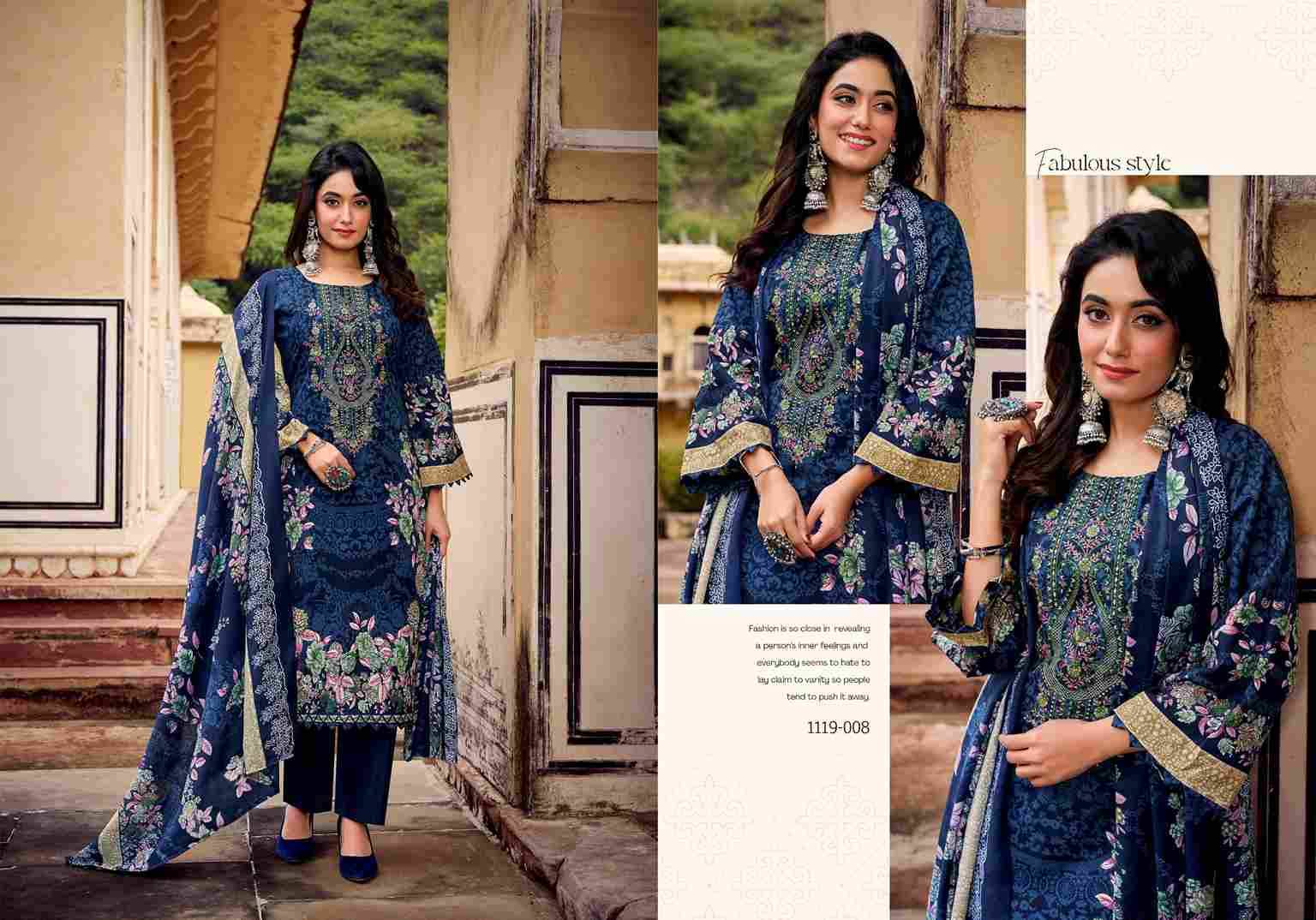 Needle Wonder Vol-4 By Romani 1119-001 To 1119-008 Series Beautiful Festive Suits Stylish Fancy Colorful Casual Wear & Ethnic Wear Soft Cotton Print Dresses At Wholesale Price