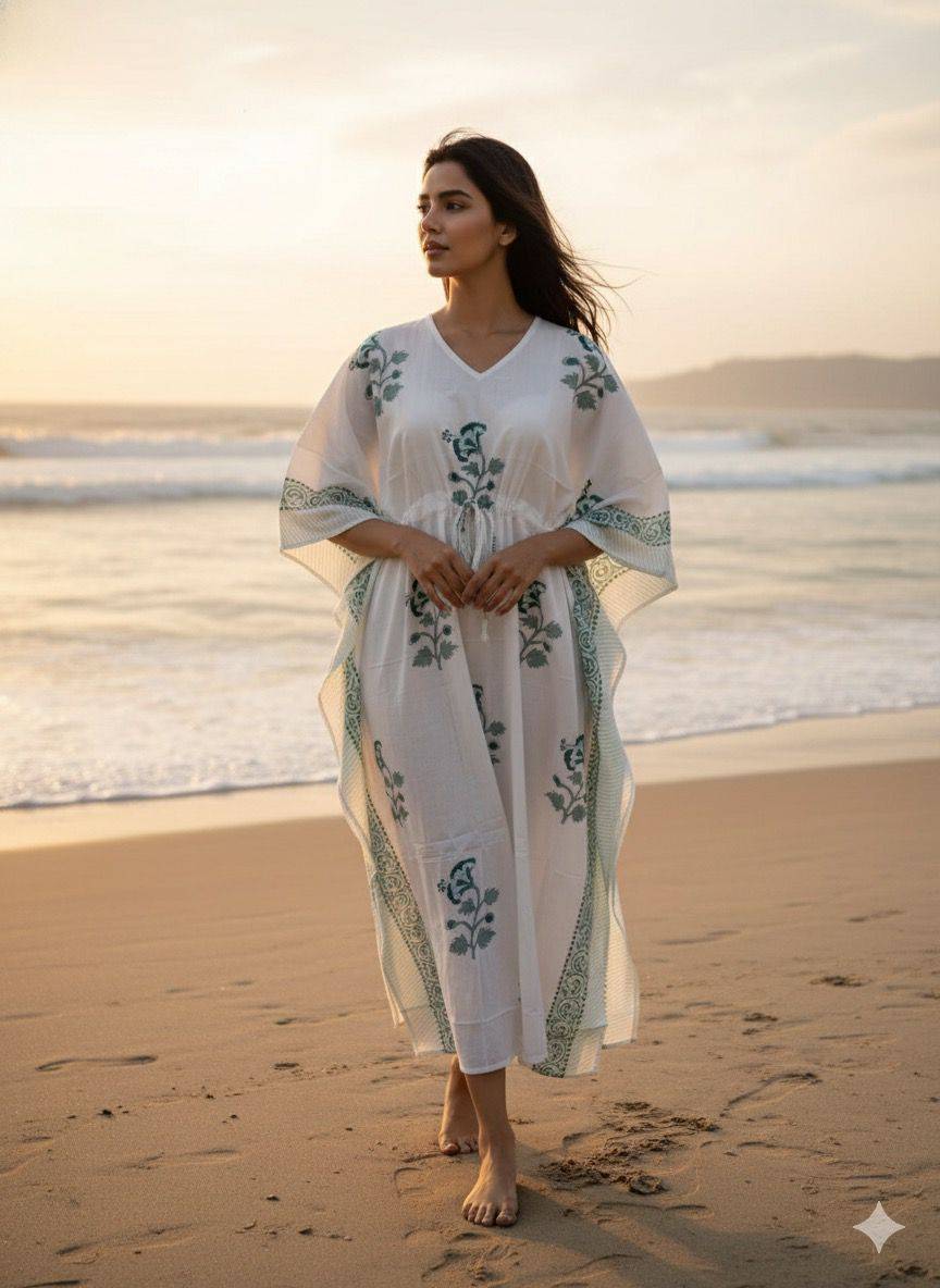 K-428 By Fashid Wholesale 01 To 16 Series Designer Stylish Fancy Colorful Beautiful Party Wear & Ethnic Wear Collection Cotton Slub Kaftan At Wholesale Price