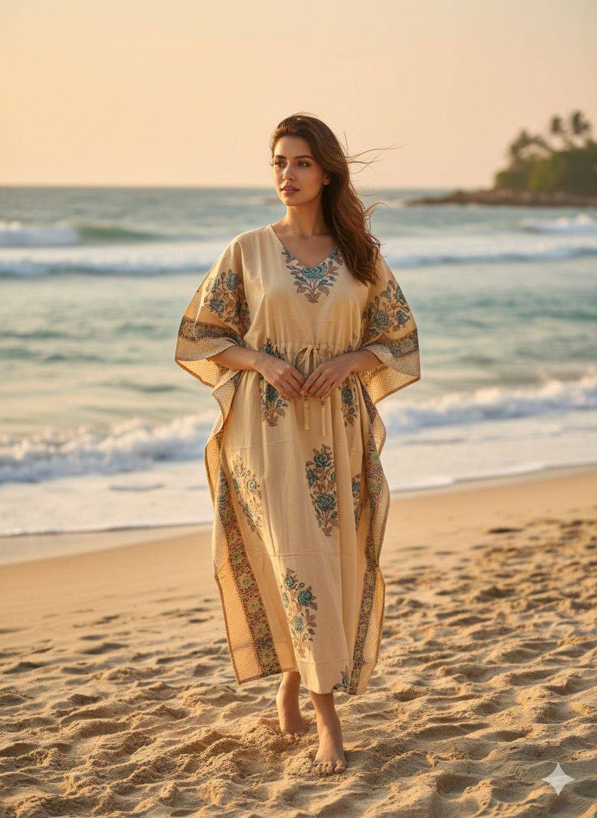 K-428 By Fashid Wholesale 01 To 16 Series Designer Stylish Fancy Colorful Beautiful Party Wear & Ethnic Wear Collection Cotton Slub Kaftan At Wholesale Price