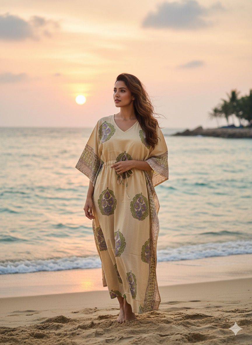 K-428 By Fashid Wholesale 01 To 16 Series Designer Stylish Fancy Colorful Beautiful Party Wear & Ethnic Wear Collection Cotton Slub Kaftan At Wholesale Price
