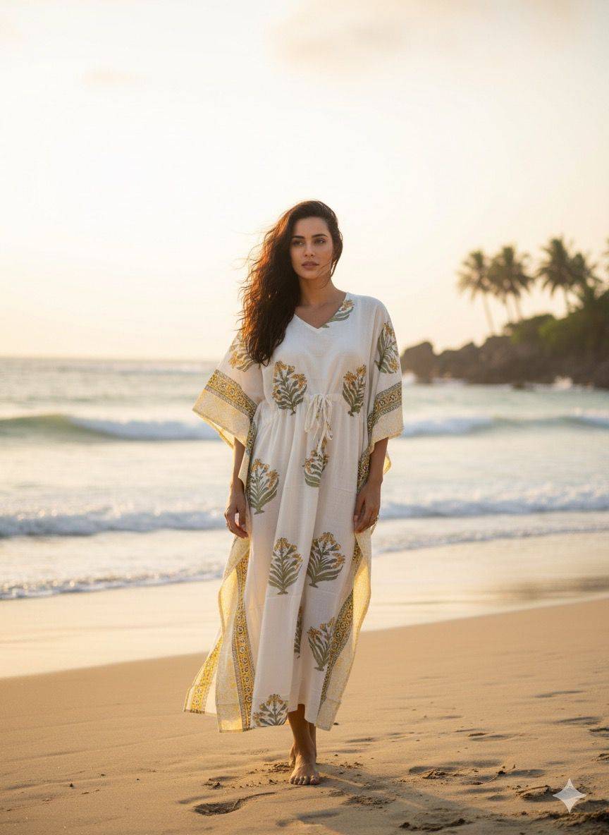 K-428 By Fashid Wholesale 01 To 16 Series Designer Stylish Fancy Colorful Beautiful Party Wear & Ethnic Wear Collection Cotton Slub Kaftan At Wholesale Price