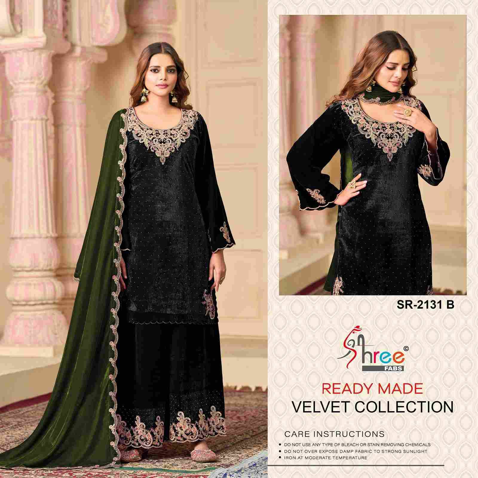 Shree Fabs Hit Design R-2131 Colours By Shree Fabs R-2131-A To R-2131-D Series Designer Pakistani Suits Collection Beautiful Stylish Fancy Colorful Party Wear & Occasional Wear Premium Velvet Dresses At Wholesale Price