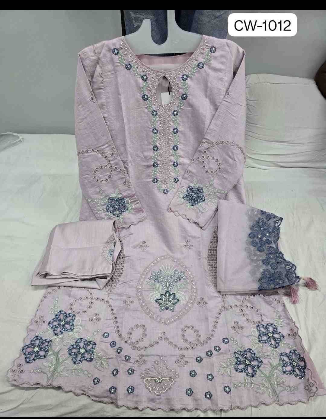 CW-1012 Colours By Mushk 1012-A To 1012-D Series Beautiful Winter Collection Pakistani Suits Stylish Fancy Colorful Casual Wear & Ethnic Wear Roman Silk Dresses At Wholesale Price