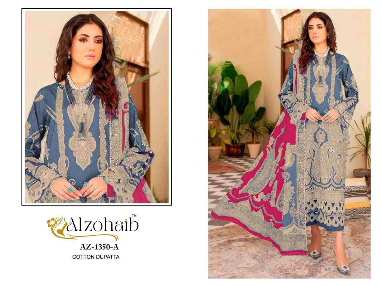 Aaida Vol-1 By Alzohaib Series Beautiful Pakistani Suits Stylish Fancy Colorful Party Wear & Occasional Wear Pure Cotton Print Dresses At Wholesale Price