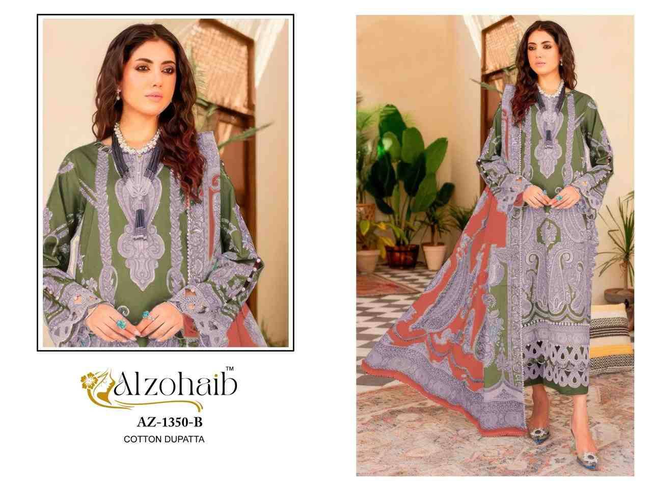 Aaida Vol-1 By Alzohaib Series Beautiful Pakistani Suits Stylish Fancy Colorful Party Wear & Occasional Wear Pure Cotton Print Dresses At Wholesale Price