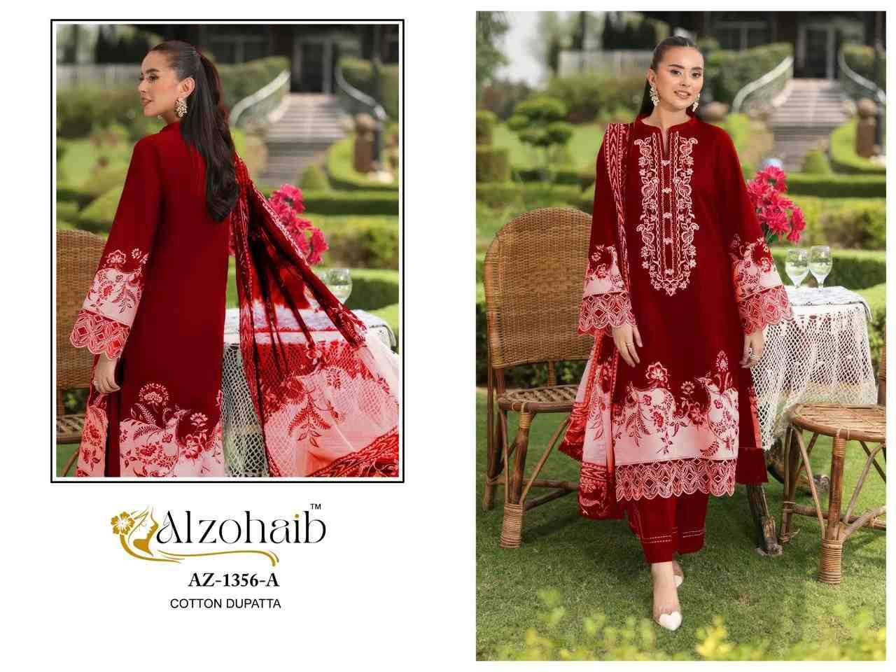 Aaida Vol-1 By Alzohaib Series Beautiful Pakistani Suits Stylish Fancy Colorful Party Wear & Occasional Wear Pure Cotton Print Dresses At Wholesale Price