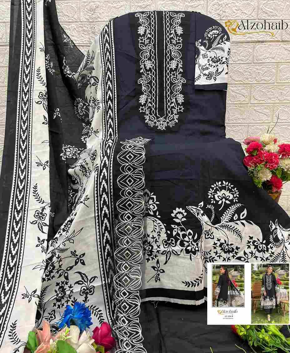Aaida Vol-1 By Alzohaib Series Beautiful Pakistani Suits Stylish Fancy Colorful Party Wear & Occasional Wear Pure Cotton Print Dresses At Wholesale Price