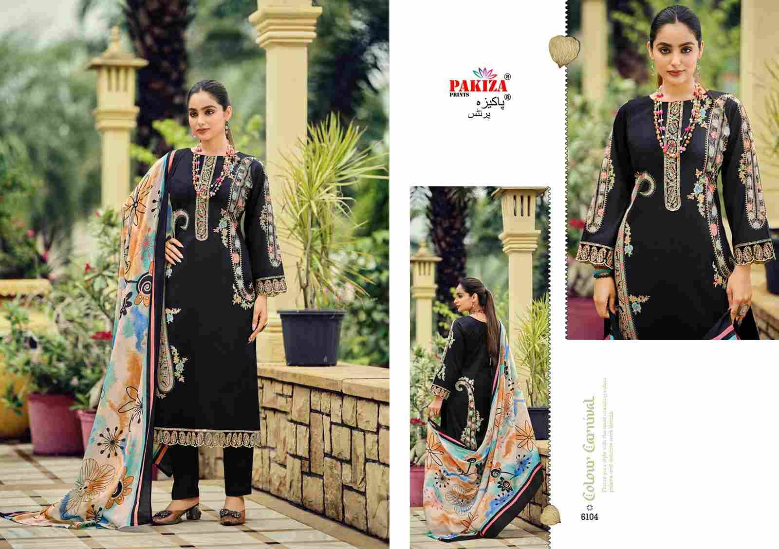 Zarqash Vol-99 By Pakiza Prints 6001 To 6006 Series Beautiful Festive Suits Stylish Fancy Colorful Party Wear & Occasional Wear Lawn Dresses At Wholesale Price